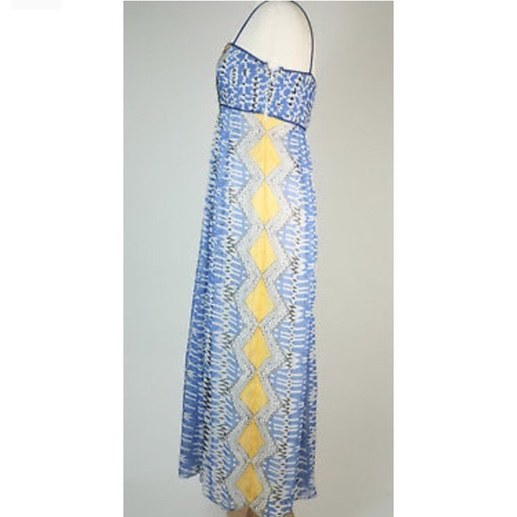 Anthropologie Ranna Gill Embellished Maxi Dress Sm - Picture 5 of 7